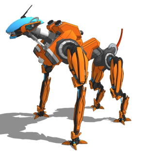 精细机器人模型 (26)